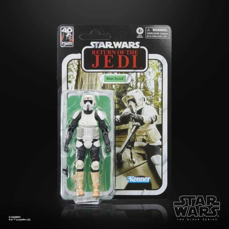Biker Scout - Hasbro (Return Of The Jedi 40th Anniversary) action figure collectible - Main Image 2