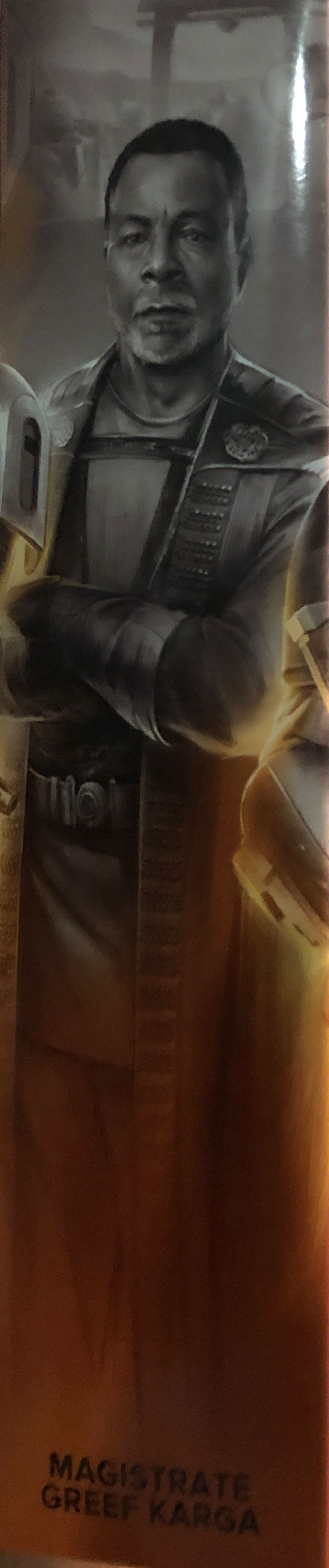 Magistrate Greef Karga - Hasbro (Star Wars: The Mandaloian (Season 2)) action figure collectible [Barcode 5010994110543] - Main Image 3