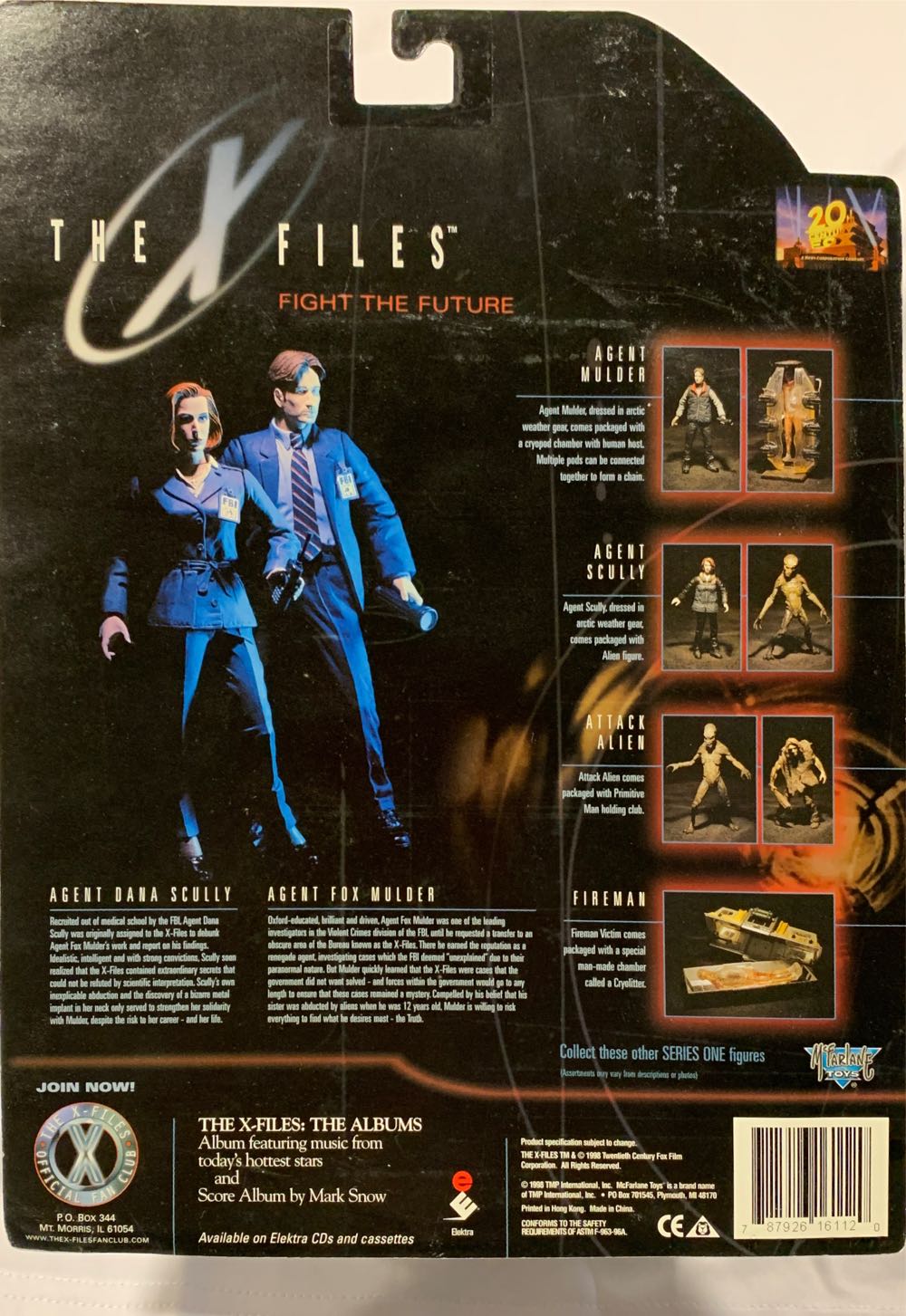 X-Files: Agent Dana Scully Arctic Gear & Pod - Todd McFarlane action figure collectible - Main Image 2