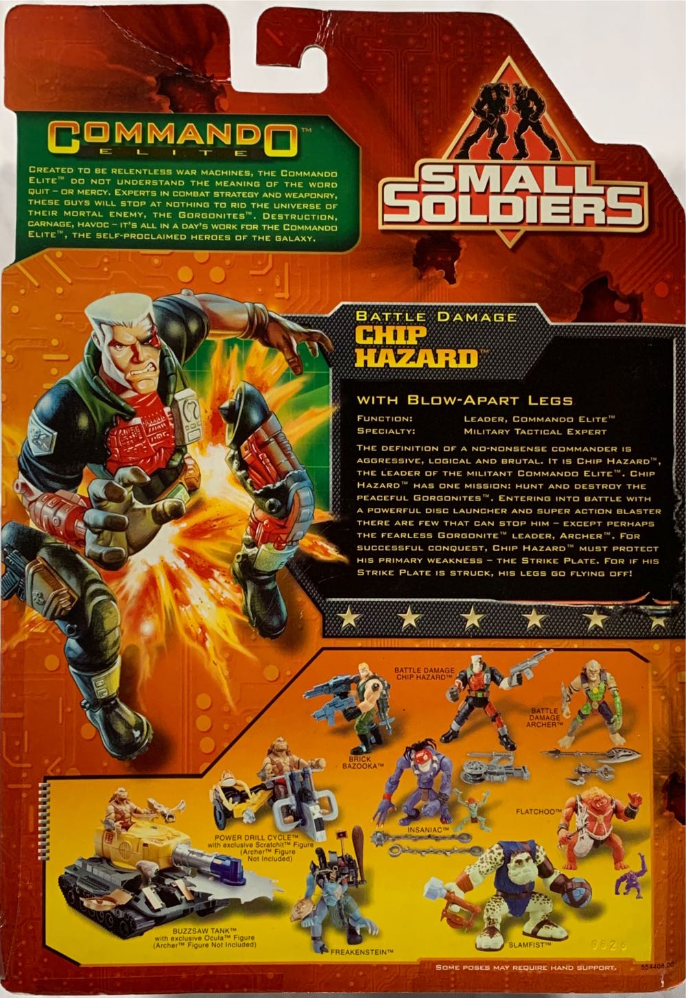 Small Soldiers: Battle Damage Chip Hazard - Kenner action figure collectible - Main Image 2