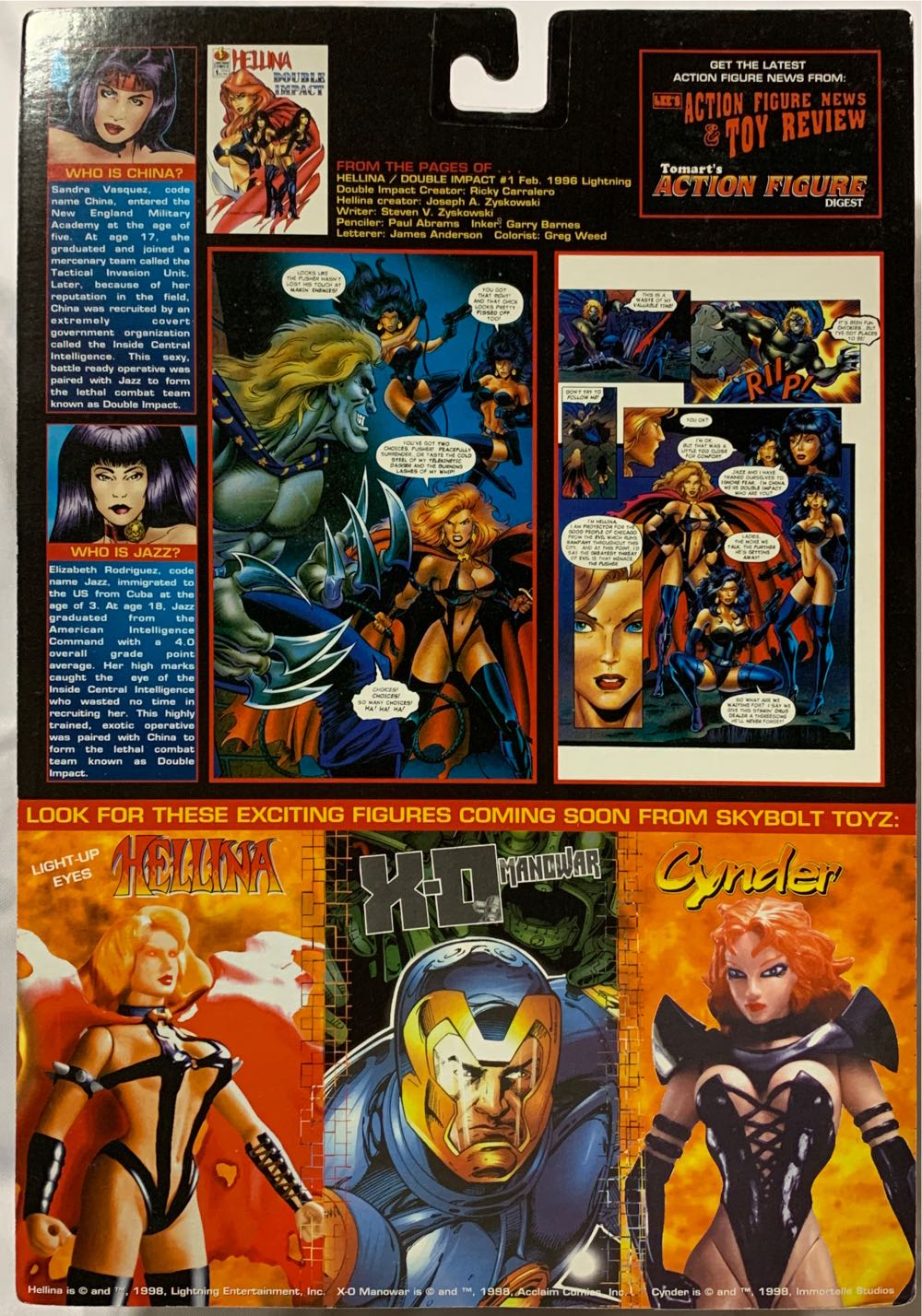 Double Impact: China (Platinum China) - Skybolt Toyz action figure collectible - Main Image 2