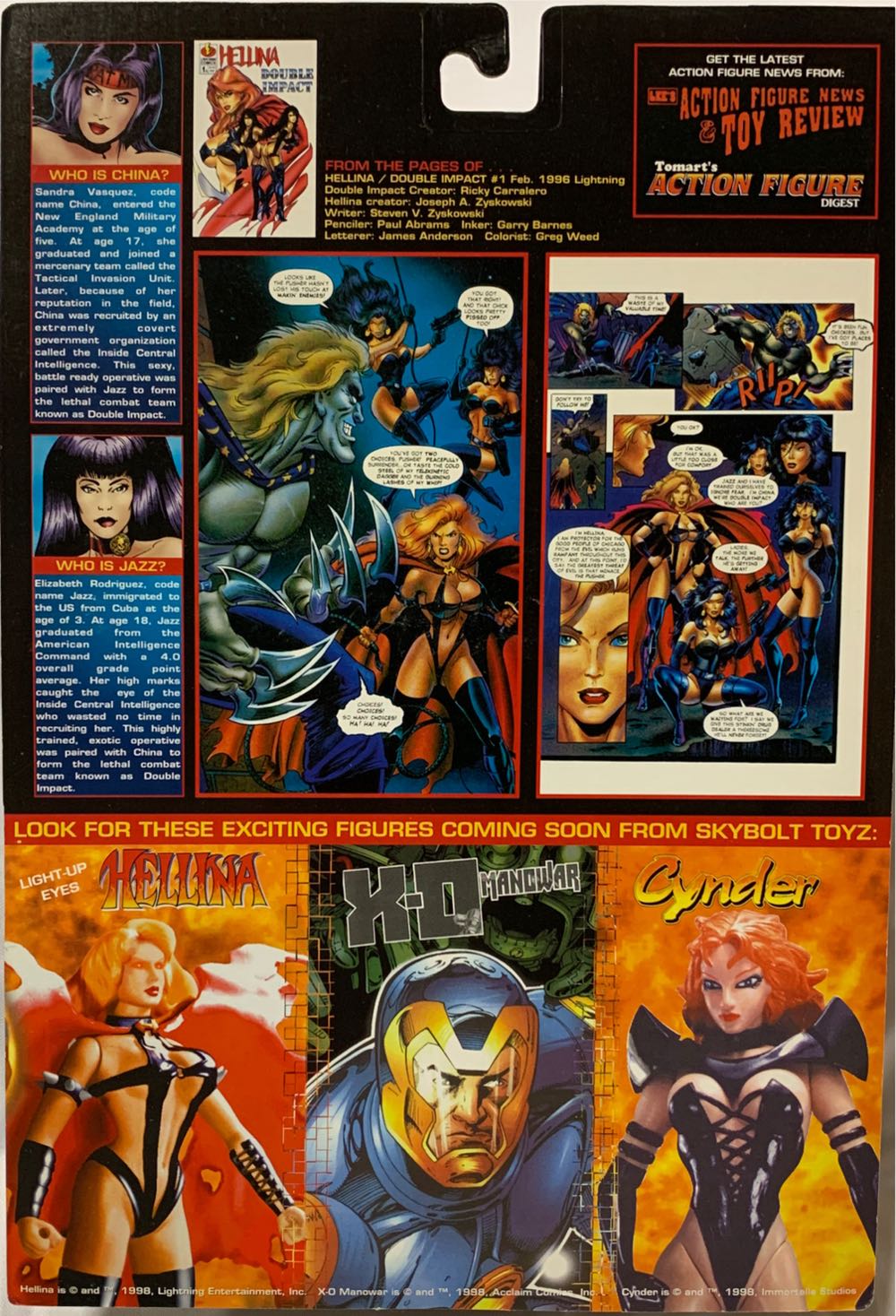 Double Impact: Alexis - Skybolt Toyz action figure collectible - Main Image 2