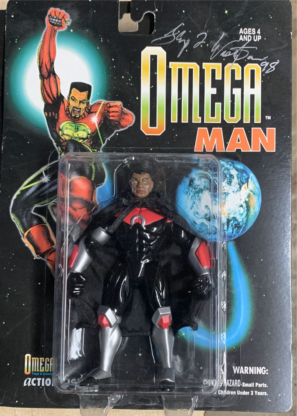 Omega 7 Toys & Comics Omega Man Rare - Omega 7 Toys & Comics action figure collectible [Barcode 776998606011] - Main Image 3