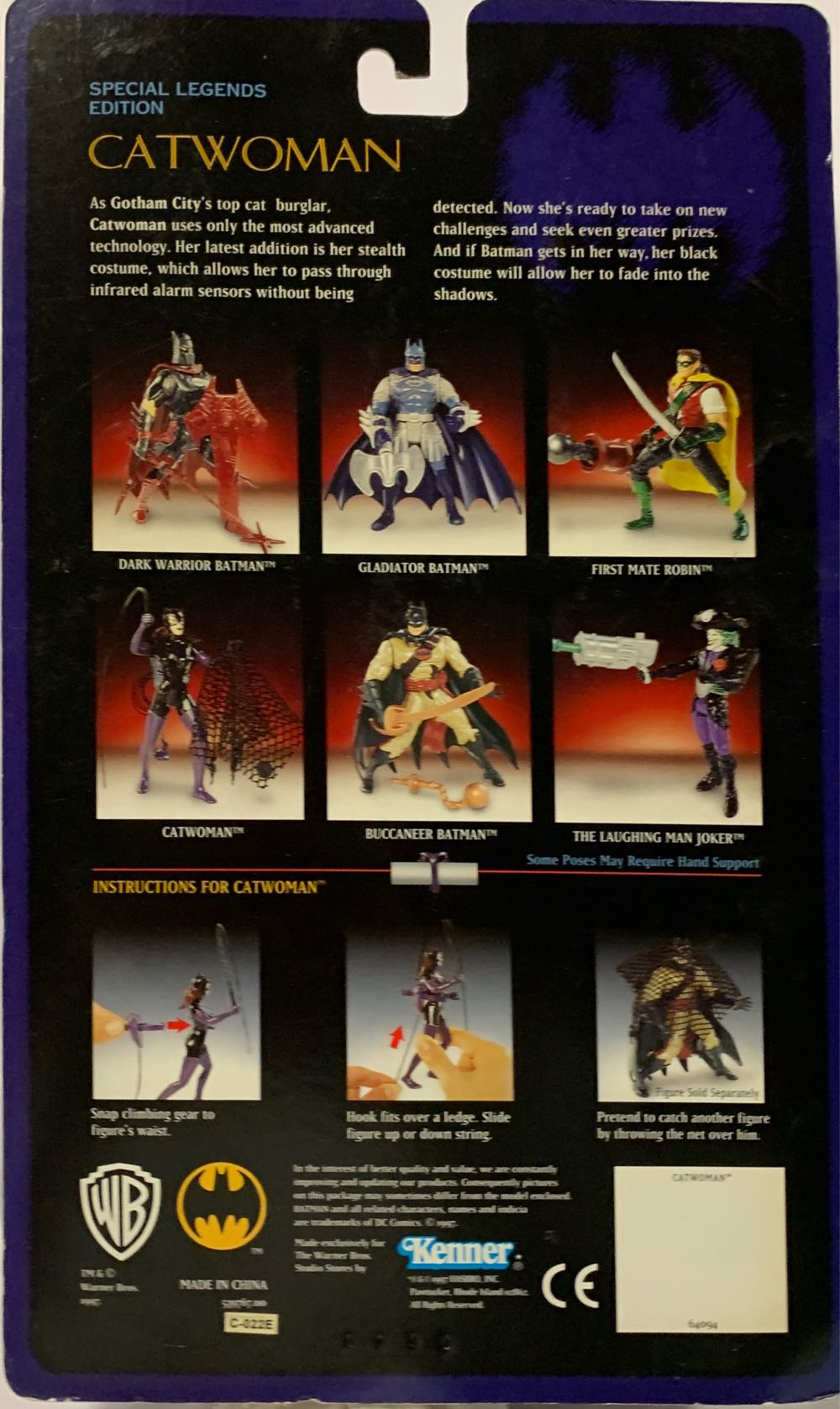 Batman: Catwoman - Kenner (Batman) action figure collectible - Main Image 2