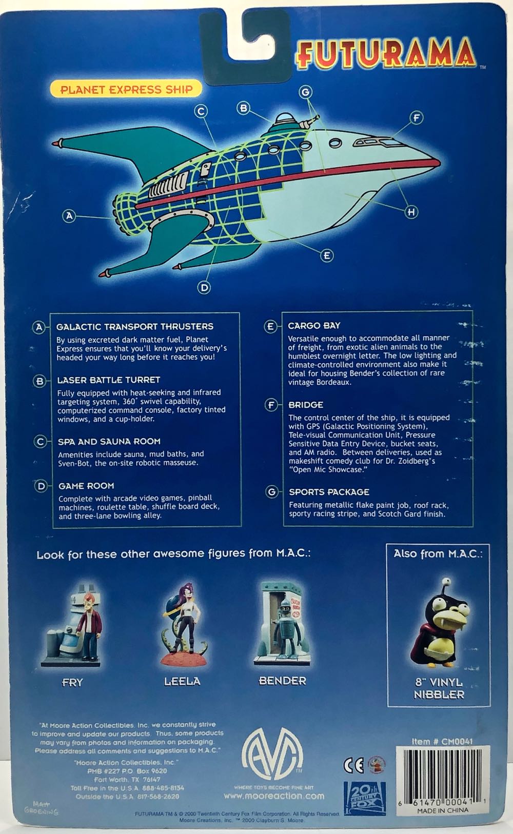 Planet Express Ship - Moore Action Collectables (Futurama) (Futurama) action figure collectible - Main Image 2