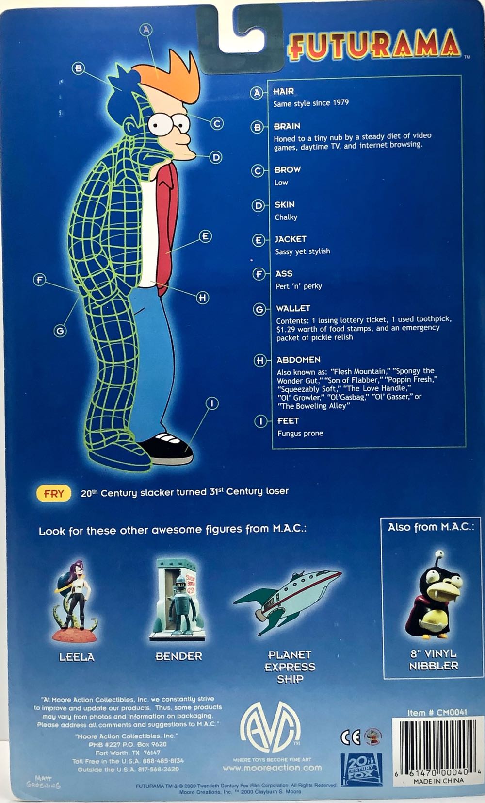 Fry - Moore Action Collectables (Futurama) (Futurama) action figure collectible - Main Image 2