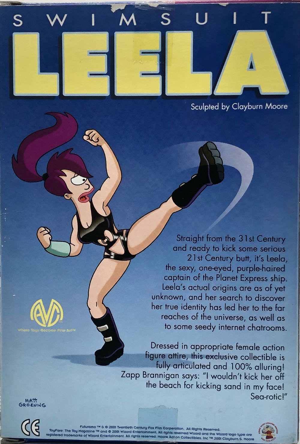 Leela (Swimsuit) - Moore Action Collectables (Futurama) (Futurama) action figure collectible - Main Image 2