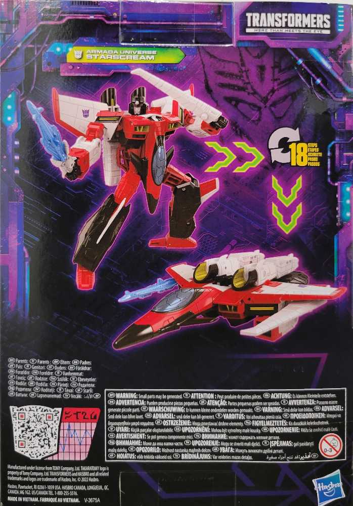 Starscream Armada - Hasbro (Legacy) action figure collectible - Main Image 3