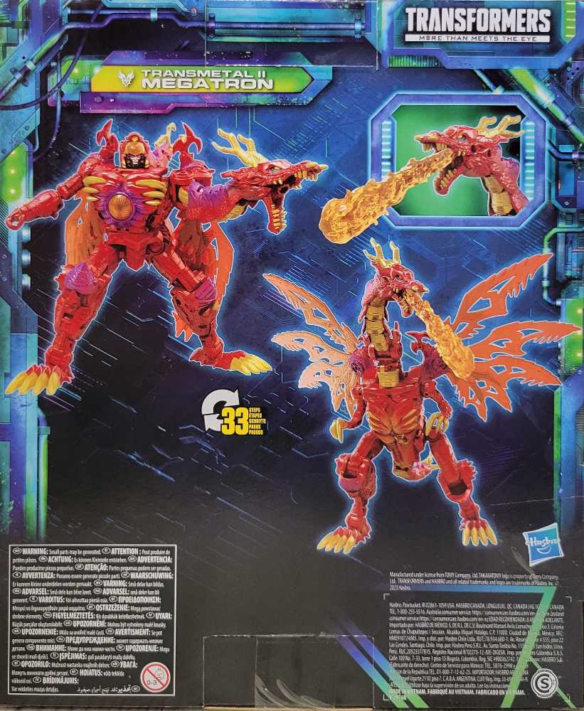 Megatron Transmetal II - Hasbro (Legacy Evolution) action figure collectible - Main Image 3