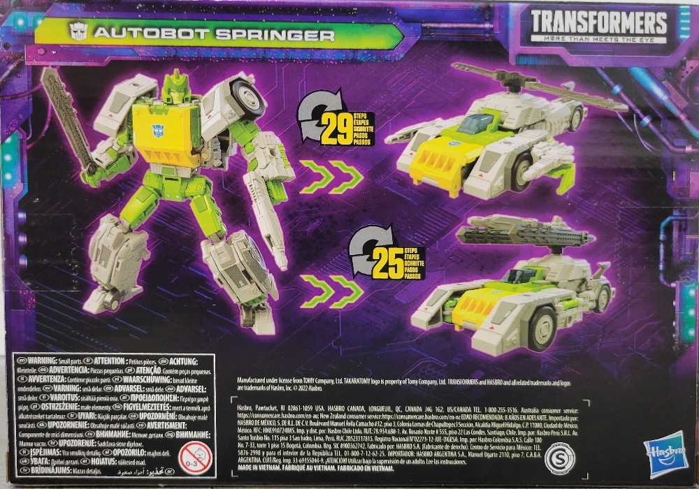 Springer Wreck N Rule - Hasbro (Legacy Wreck ’N Rule Collection) action figure collectible - Main Image 3