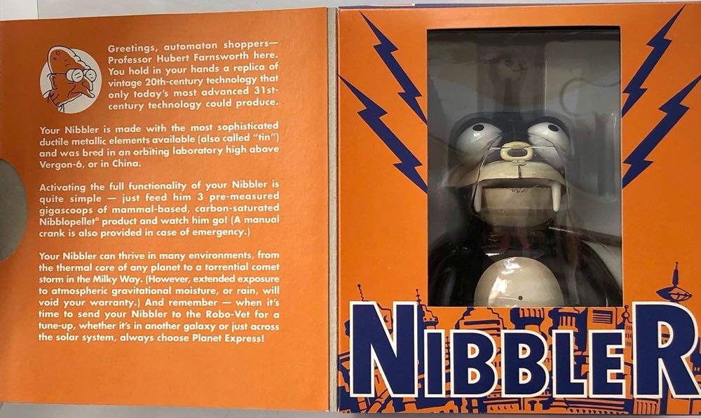 Nibbler (Robot Action Toy) - Rocket USA (Futurama) (Futurama) action figure collectible - Main Image 2