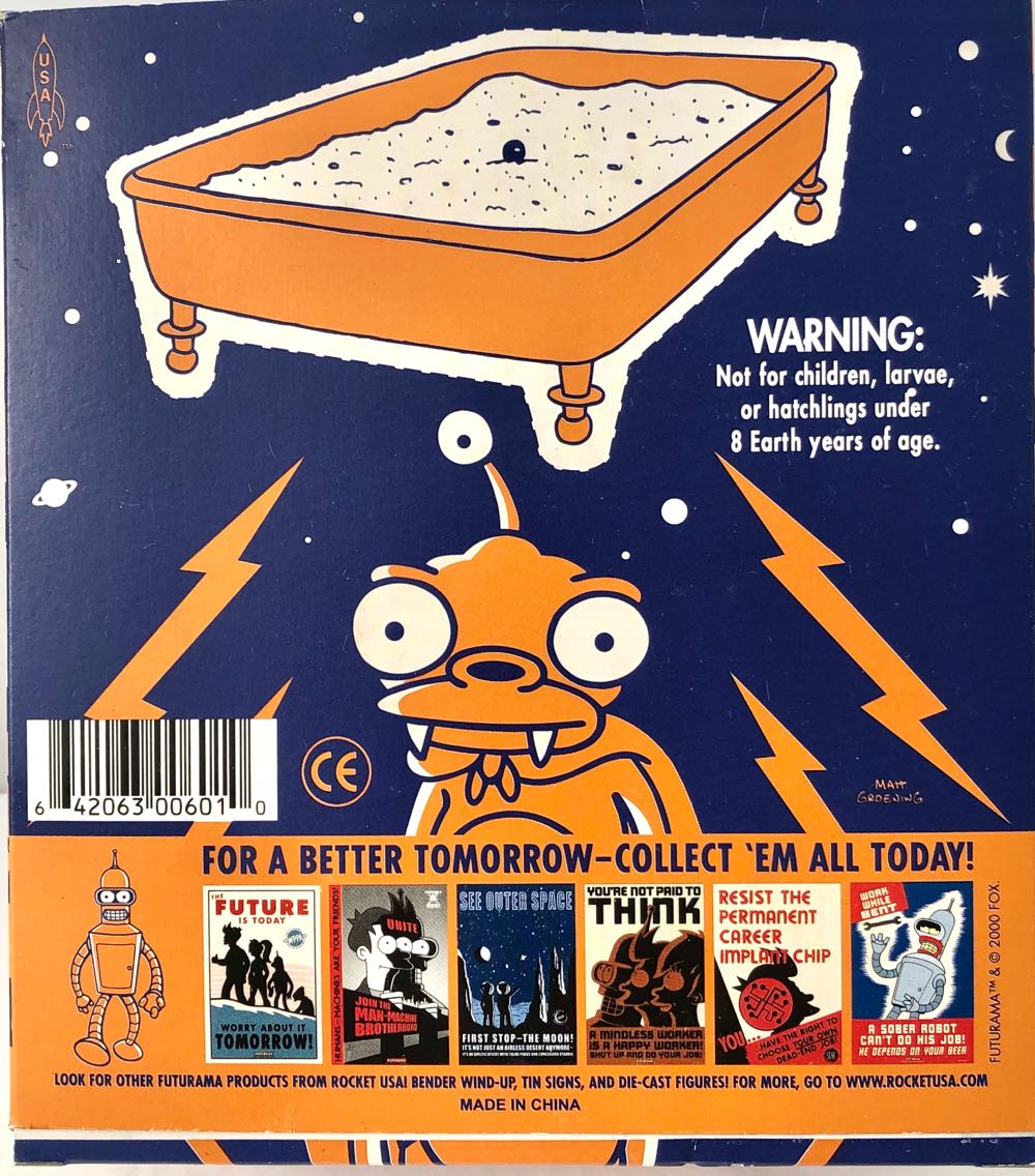 Nibbler (Robot Action Toy) - Rocket USA (Futurama) (Futurama) action figure collectible - Main Image 3