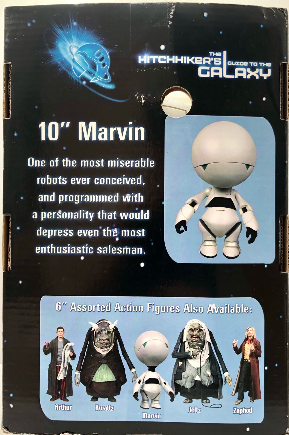 Marvin (Light Up Eyes) - Neca (Hitchhiker’s Guide To The Galaxy) (Hitchhikers Guide To The Galaxy) action figure collectible - Main Image 2