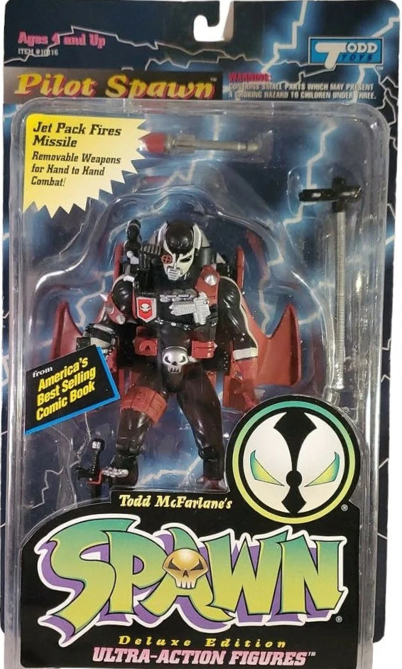 Spawn: Pilot Spawn - Todd Toys (Spawn) action figure collectible [Barcode 787926101164] - Main Image 3