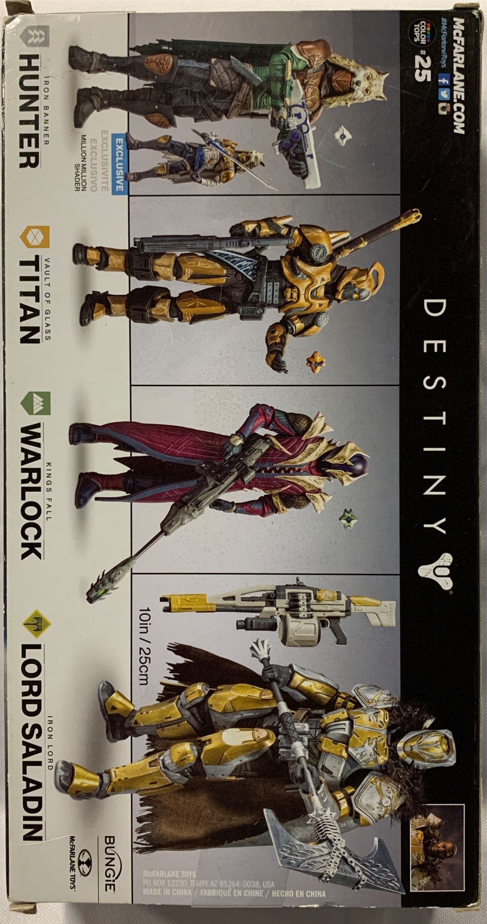 Destiny 2 - Iron Banner - Hunter - Todd McFarlane Toys action figure collectible [Barcode 787926130003] - Main Image 2