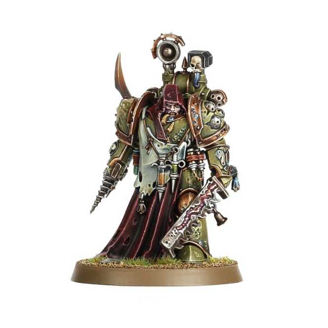 Chaos Marines: Death Guard Nauseous Rotbone the Plague Surgeon - Games Workshop (Chaos) action figure collectible [Barcode 5011921087617] - Main Image 1