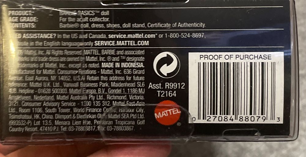 Barbie Basics Model #013 Doll Collection 1.5  action figure collectible [Barcode 027084880793] - Main Image 3