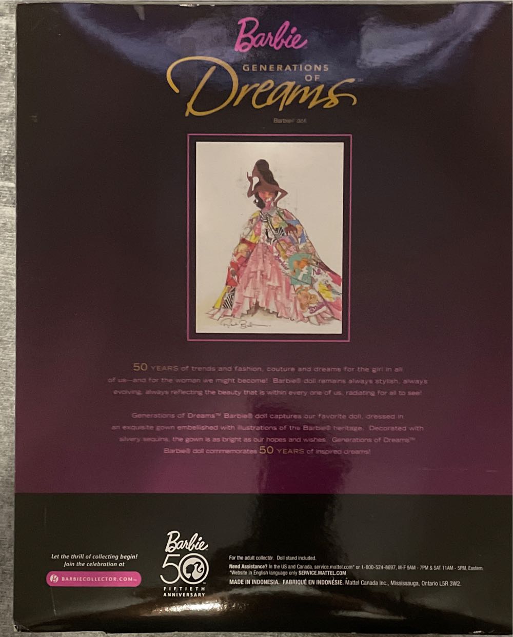 Barbie Collector Generation Of Dreams African-american Doll  action figure collectible [Barcode 027084770230] - Main Image 4