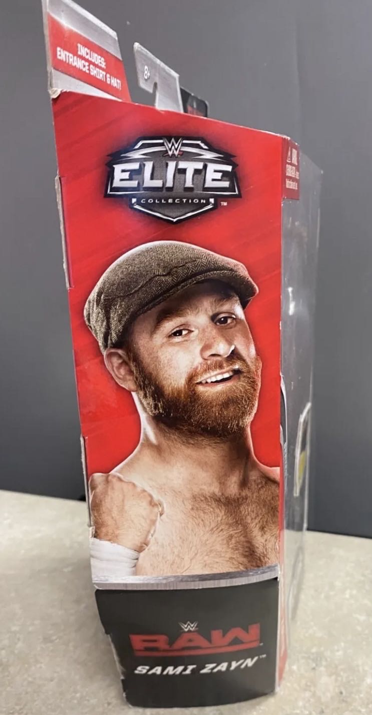 Sami Zayn - Elite Series 51 - Mattel Wwe (Wwe Elite) action figure collectible [Barcode 887961397437] - Main Image 3