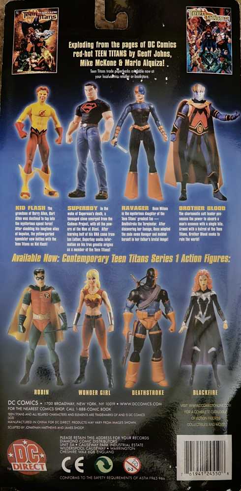 Dc Direct Contemporary Teen Titans Ravager - DC Direct (DC Direct Contemporary Teen Titans) action figure collectible [Barcode 761941245508] - Main Image 2