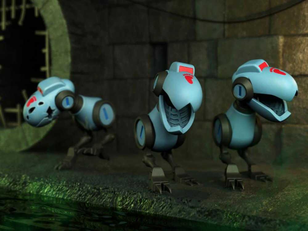 Super7 Mouser 5-Pack - Super7 (Teenage Mutant Ninja Turtles) action figure collectible [Barcode 840049818477] - Main Image 3