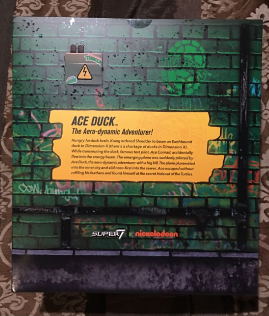 Ace Duck - Super 7 (TMNT: Super 7) action figure collectible [Barcode 840049818842] - Main Image 2