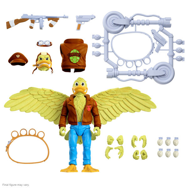 Ace Duck - Super 7 (TMNT: Super 7) action figure collectible [Barcode 840049818842] - Main Image 3