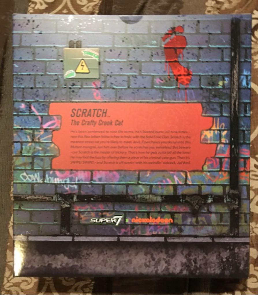 TMNT (Super 7 Ultimates): Scratch - Super 7 (Wave 6) action figure collectible [Barcode 840049818835] - Main Image 2