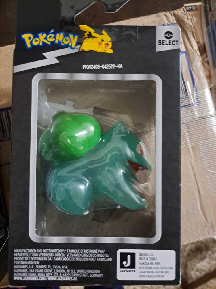 Bulbasaur - Jazwares LLC (Pokémon) action figure collectible [Barcode 191726402589] - Main Image 2