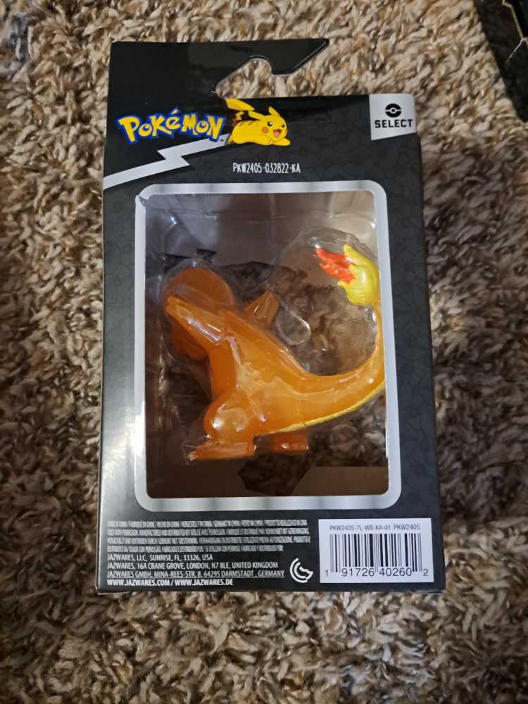 Charmander - Jazwares LLC (Pokemon Select) action figure collectible [Barcode 191726402602] - Main Image 2