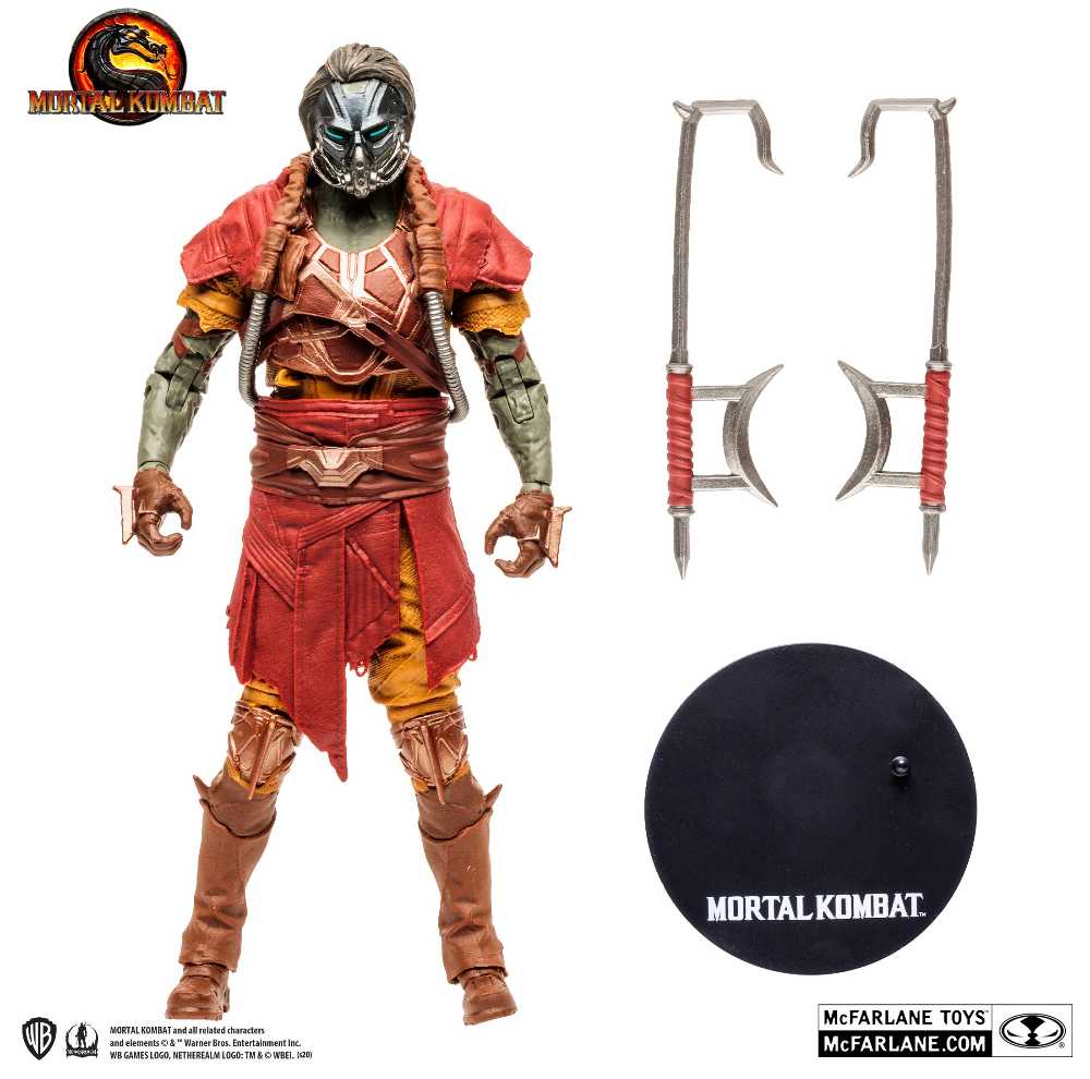 MK: Kabal (Rapid Red) - McFarlane Toys (Mortal Kombat 11) action figure collectible [Barcode 787926110814] - Main Image 3