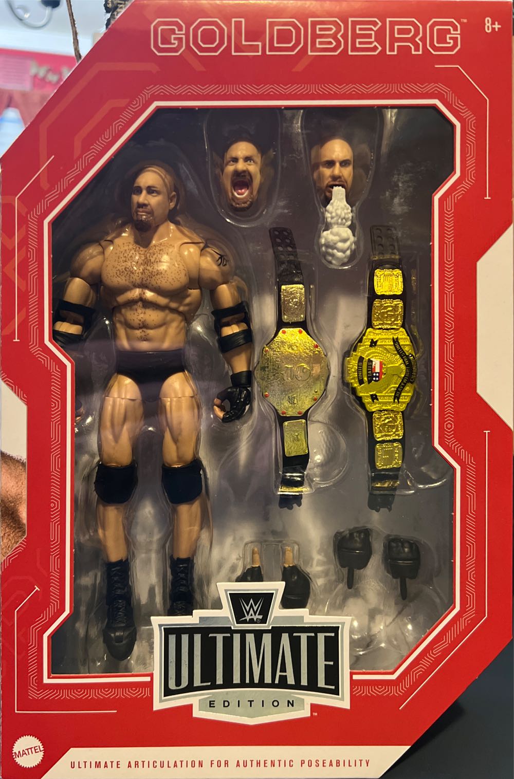 Goldberg - Mattel Wwe (WWE Ultimate Edition - Fan Takeover) action figure collectible [Barcode 194735027118] - Main Image 2