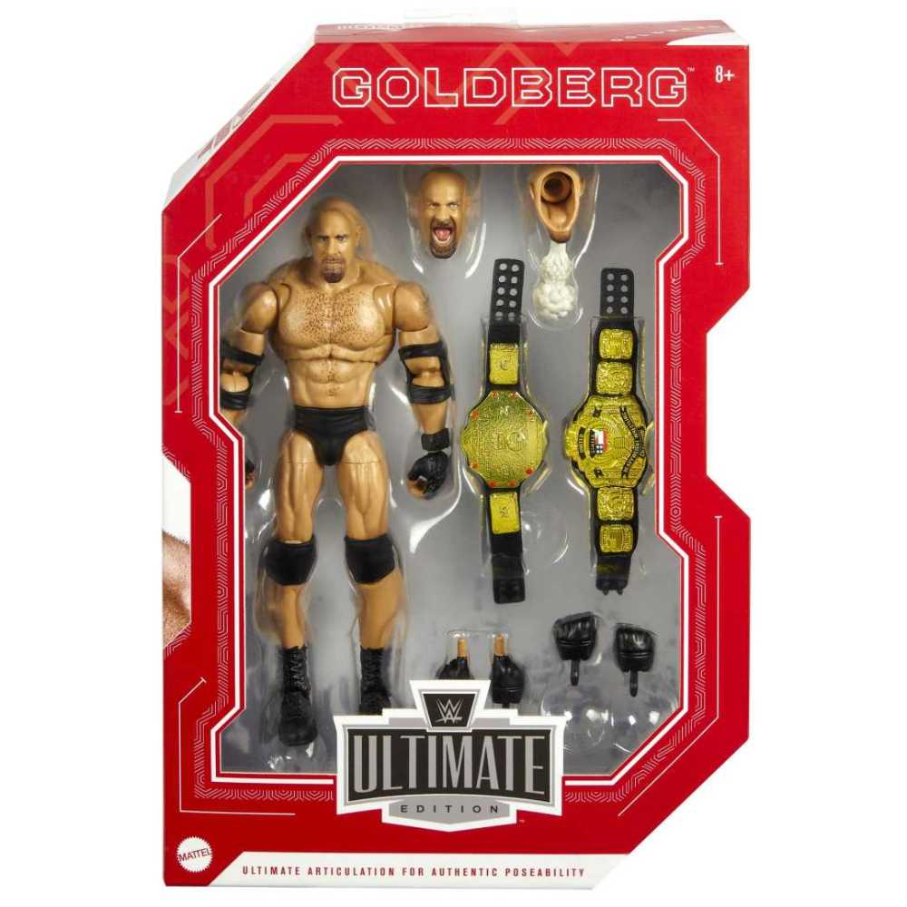 Goldberg - Mattel Wwe (WWE Ultimate Edition - Fan Takeover) action figure collectible [Barcode 194735027118] - Main Image 4