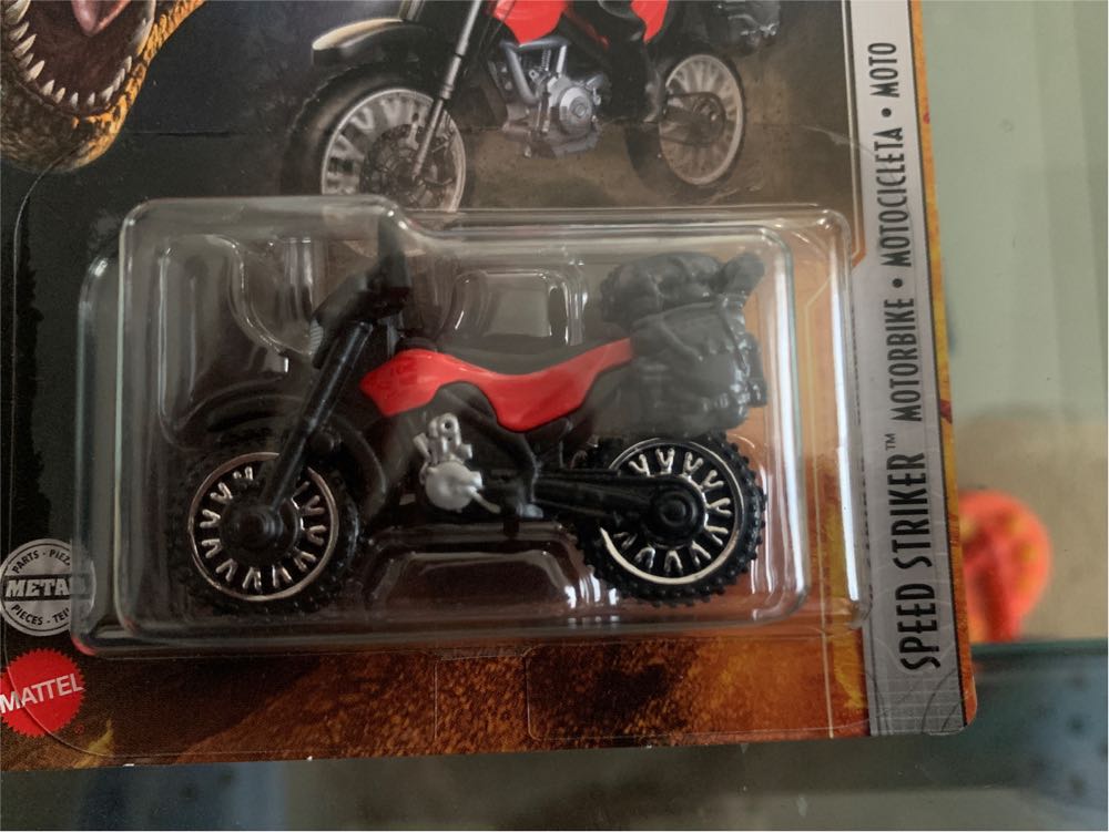 Speed Striker Motorbike - Mattel (Jurassic World Vehiculos) action figure collectible - Main Image 3