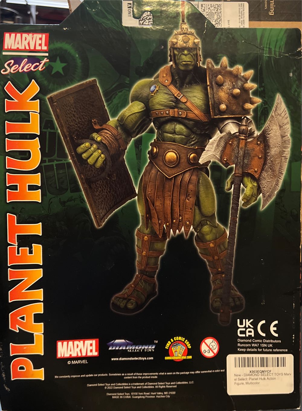 Marvel The Incredible Hulk (Planet Hulk) - Diamond Select (Planet Hulk) action figure collectible - Main Image 2