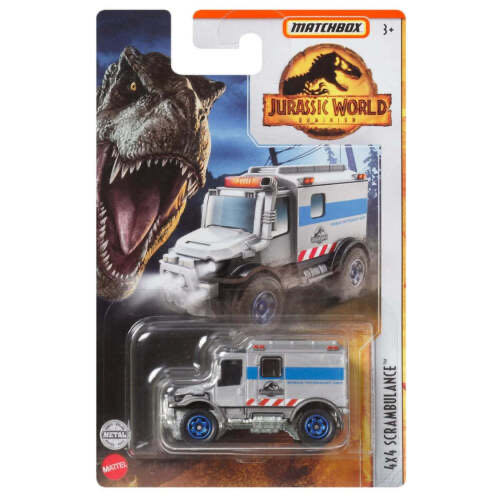 4x4 Scrambulance - Mattel (Jurassic World Vehiculos) action figure collectible - Main Image 1