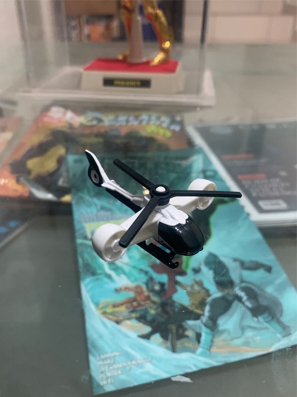 Rapid Rescue Copter - Mattel (Jurassic World Vehiculos) action figure collectible - Main Image 3