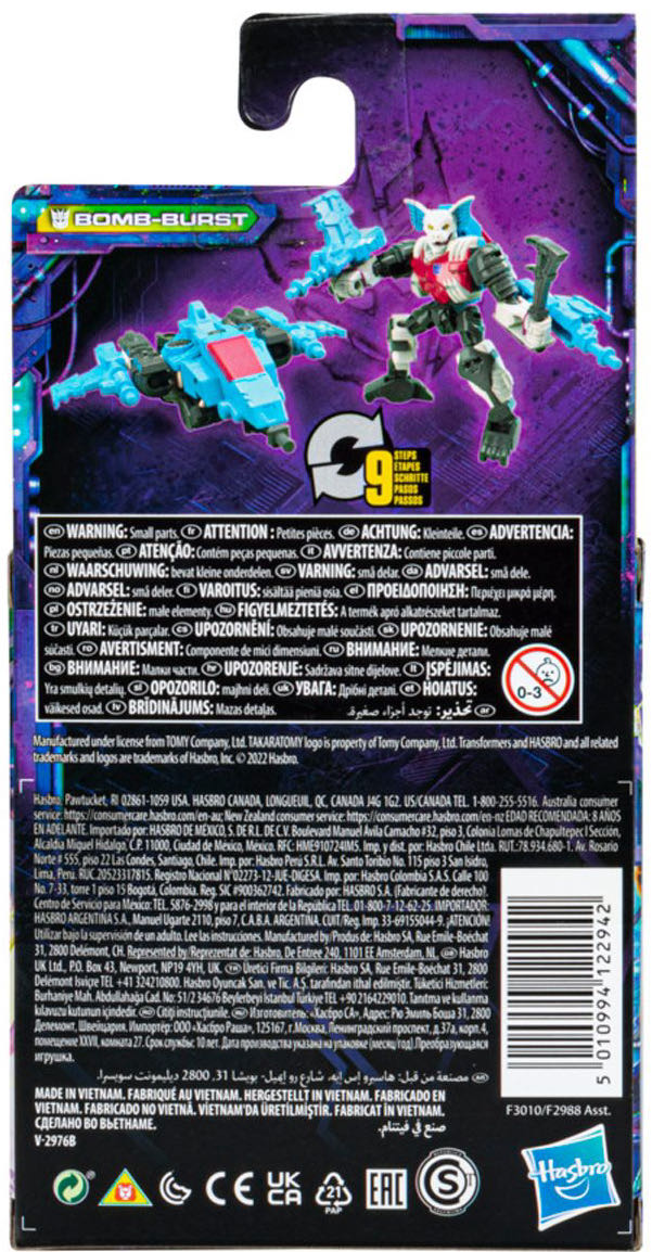 Legacy Bomb-Burst - Hasbro / Takara Tomy (The Transformers) action figure collectible [Barcode 5010994122942] - Main Image 4