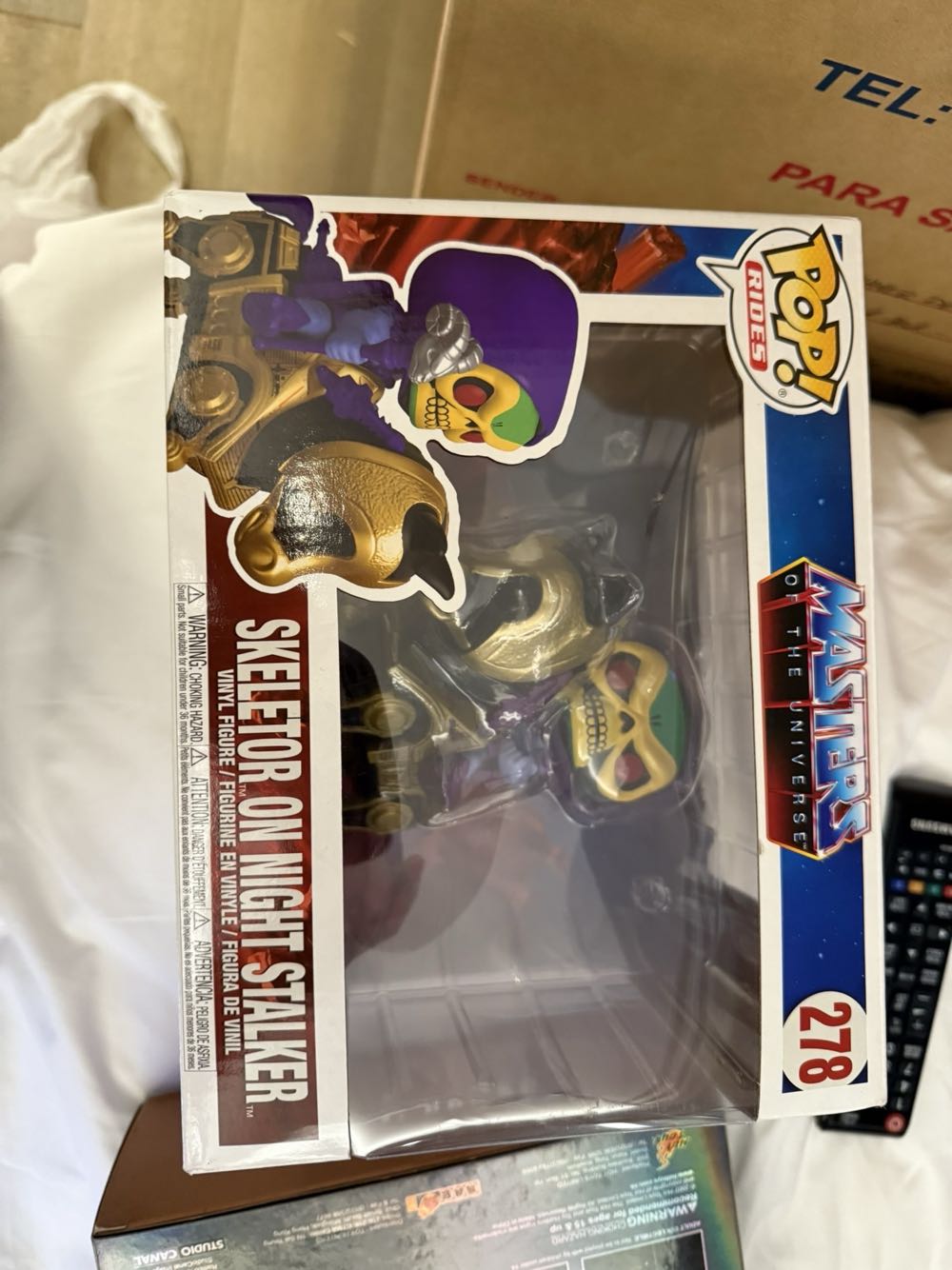 Funko Pop Rides Retro Toys: Master’s Of The Universe Skeletor With Night Stalkermulticolor56201 - Funko (Masters Of The Universe) action figure collectible [Barcode 889698562010] - Main Image 2