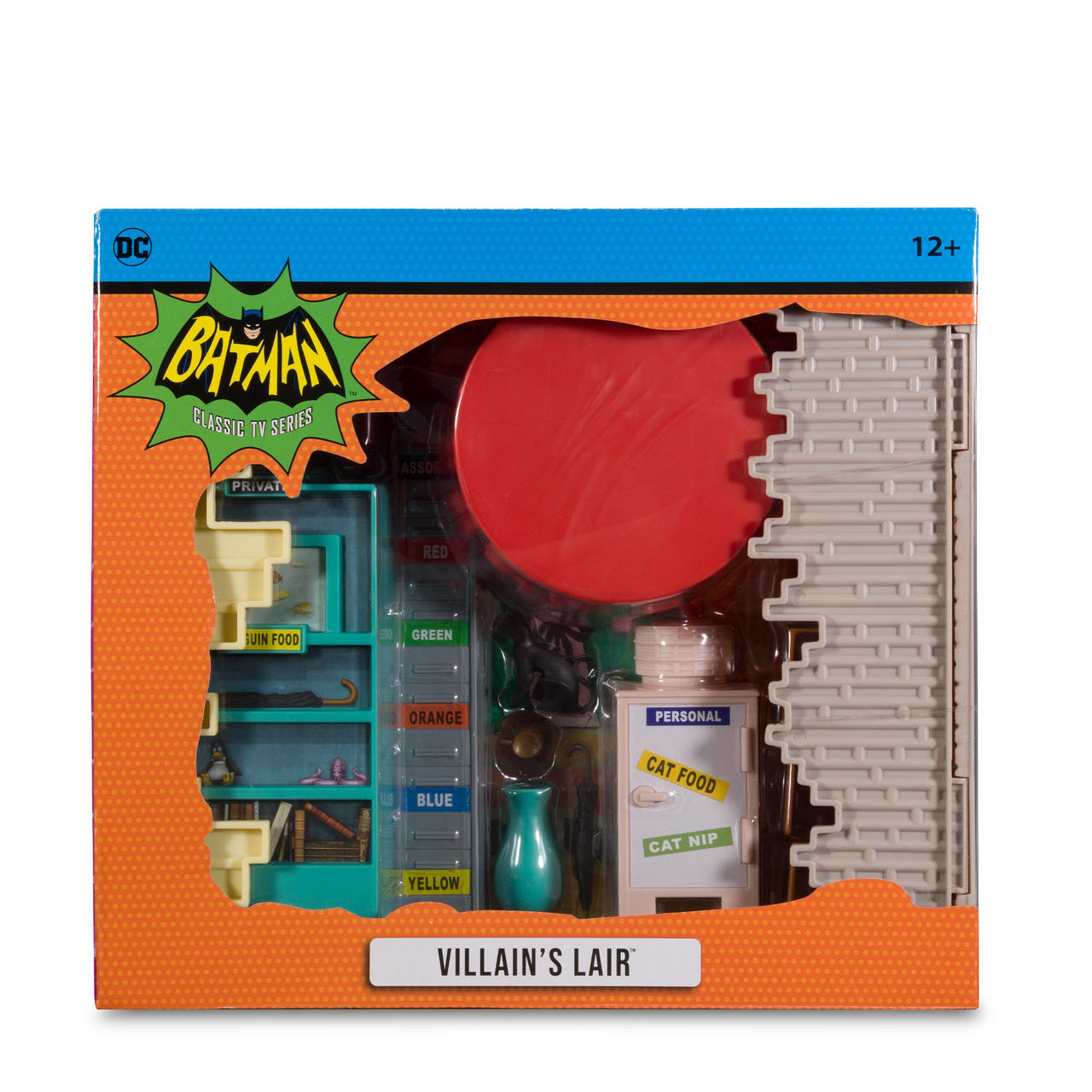 Dc Retro Batman 6 Inch Scale Playset Villain’s Lair - McFarlane Toys (Batman Classic TV Series) action figure collectible [Barcode 787926157109] - Main Image 3