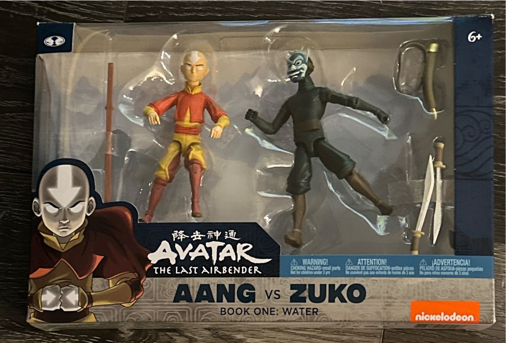 Avatar The Last Airbender Aang Vs. Zuko - Todd McFarlane Toys (Avatar The Last Airbender) action figure collectible [Barcode 787926191028] - Main Image 2