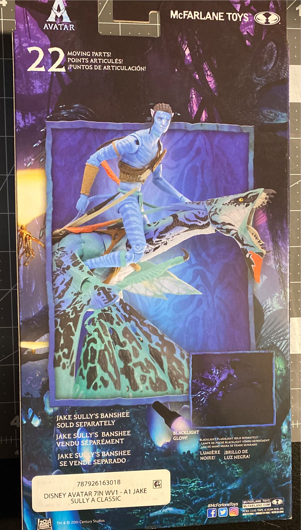 Jake Sully - McFarlane Toys (Avatar Movie) action figure collectible [Barcode 787926163018] - Main Image 3