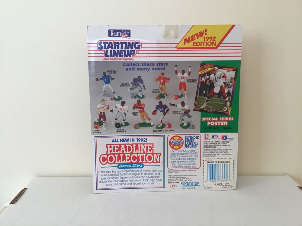 Ronnie Lott - Kenner action figure collectible - Main Image 2