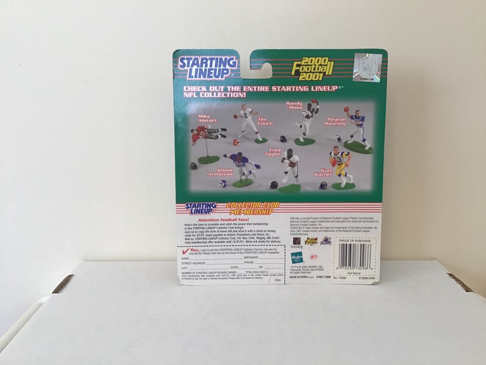 Kurt Warner - Kenner action figure collectible - Main Image 2