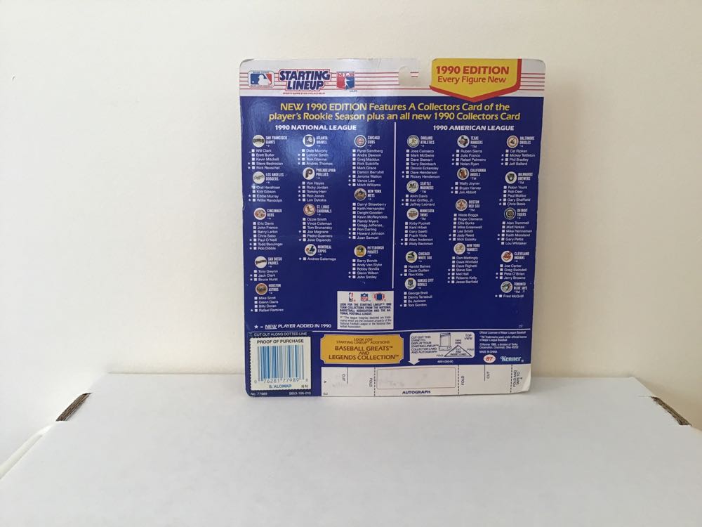 Sandy Alomar, Jr. - Kenner action figure collectible - Main Image 2