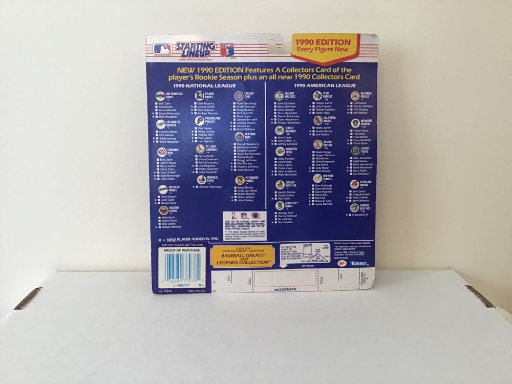 Jim Abbott - Kenner action figure collectible - Main Image 2