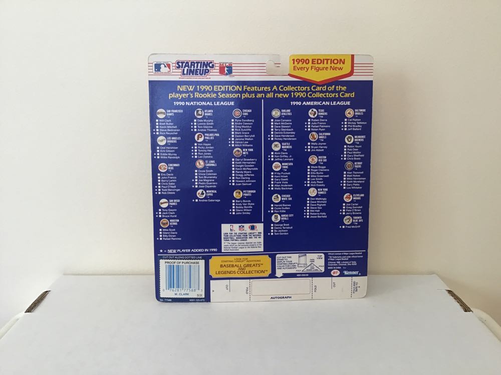 Will Clark - Kenner action figure collectible - Main Image 2