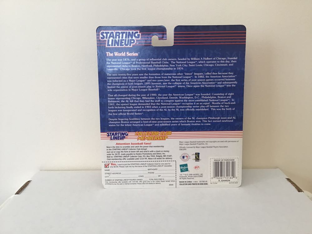 Randy Johnson - Kenner action figure collectible - Main Image 2