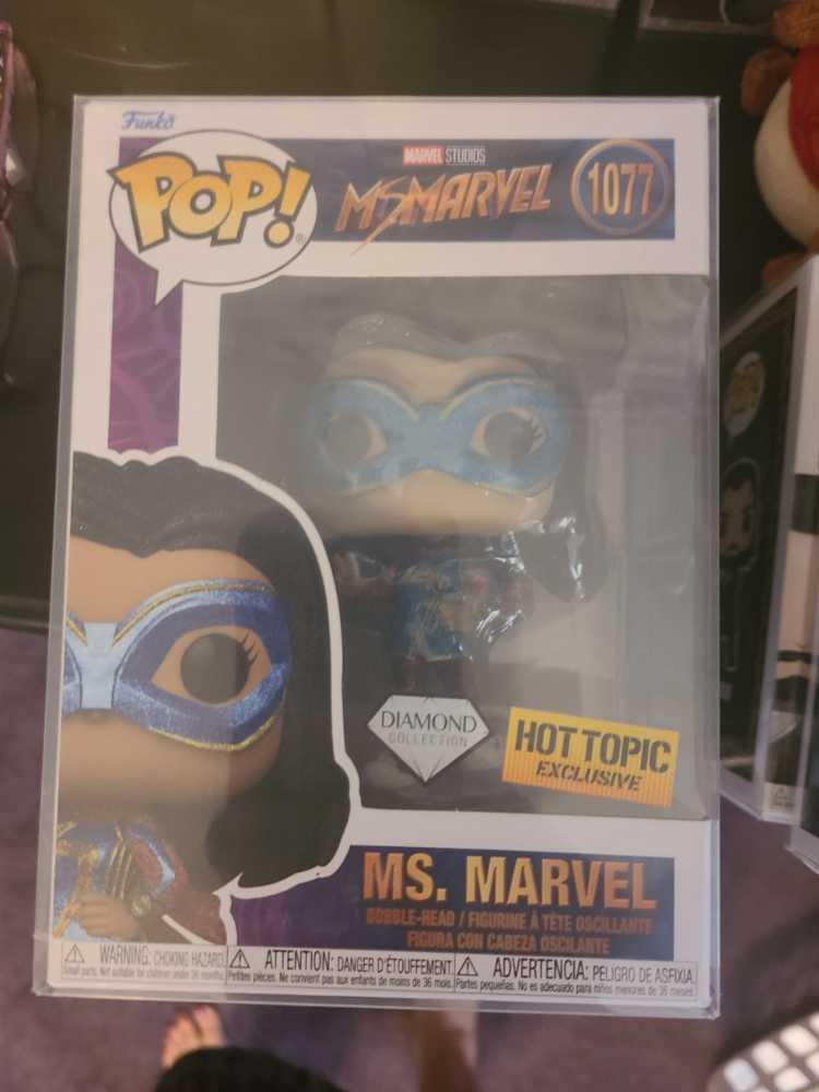 MS. Marvel: MS. Marvel #1077 - Funko (Ms. Marvel) (Ms. Marvel) action figure collectible [Barcode 889698665995] - Main Image 2