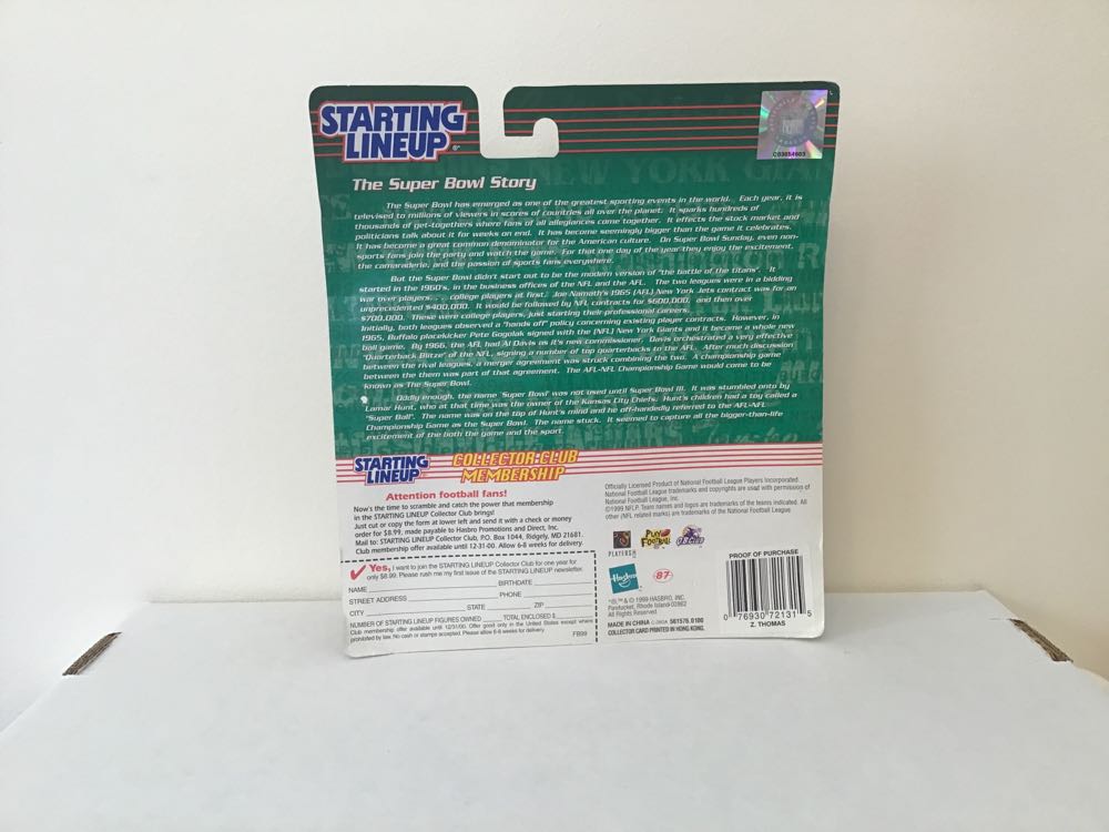 Zack Thomas - Kenner action figure collectible - Main Image 2